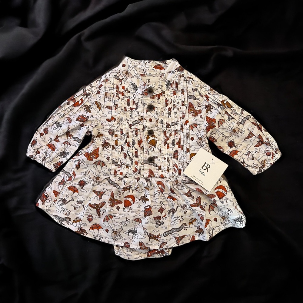 NWT Banana Republic Baby Top & Bloomer Set 0-3MO